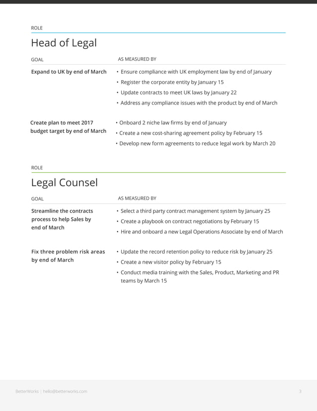 Goal Examples for Legal PDF