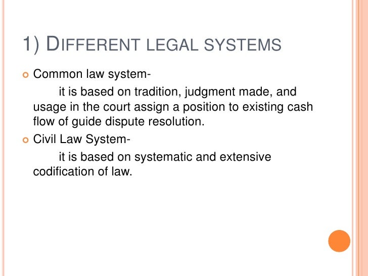 Legal factors