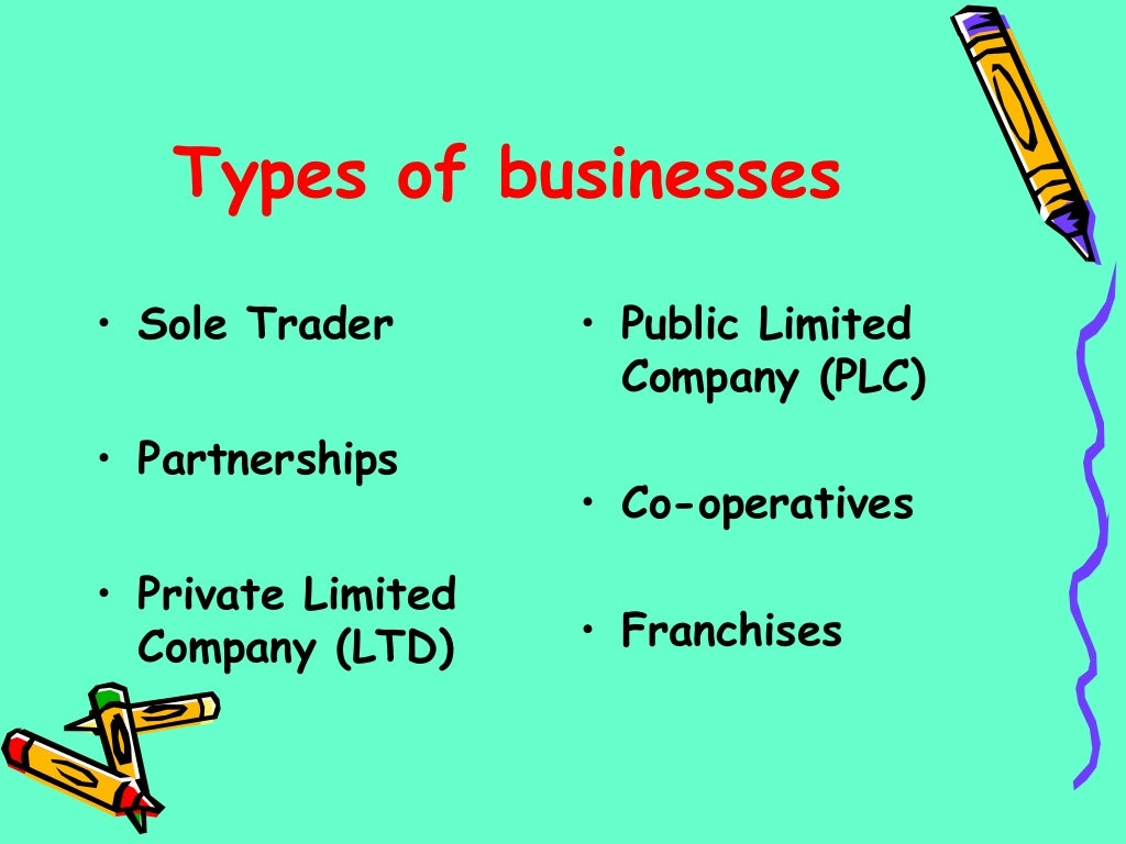Legal forms of business 2015