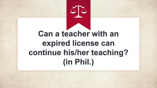 Legal Foundations of Education in the Philippines | PDF