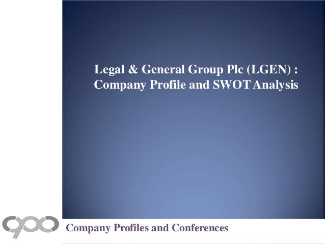 Legal & General Group Plc (LGEN) :
Company Profile and SWOT Analysis
Company Profiles and Conferences
 