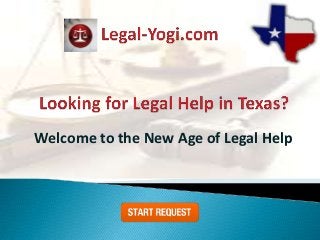 Welcome to the New Age of Legal Help
 