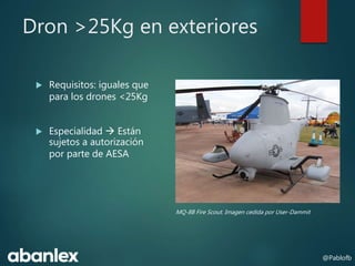 Normativa sobre vuelo de drones en España