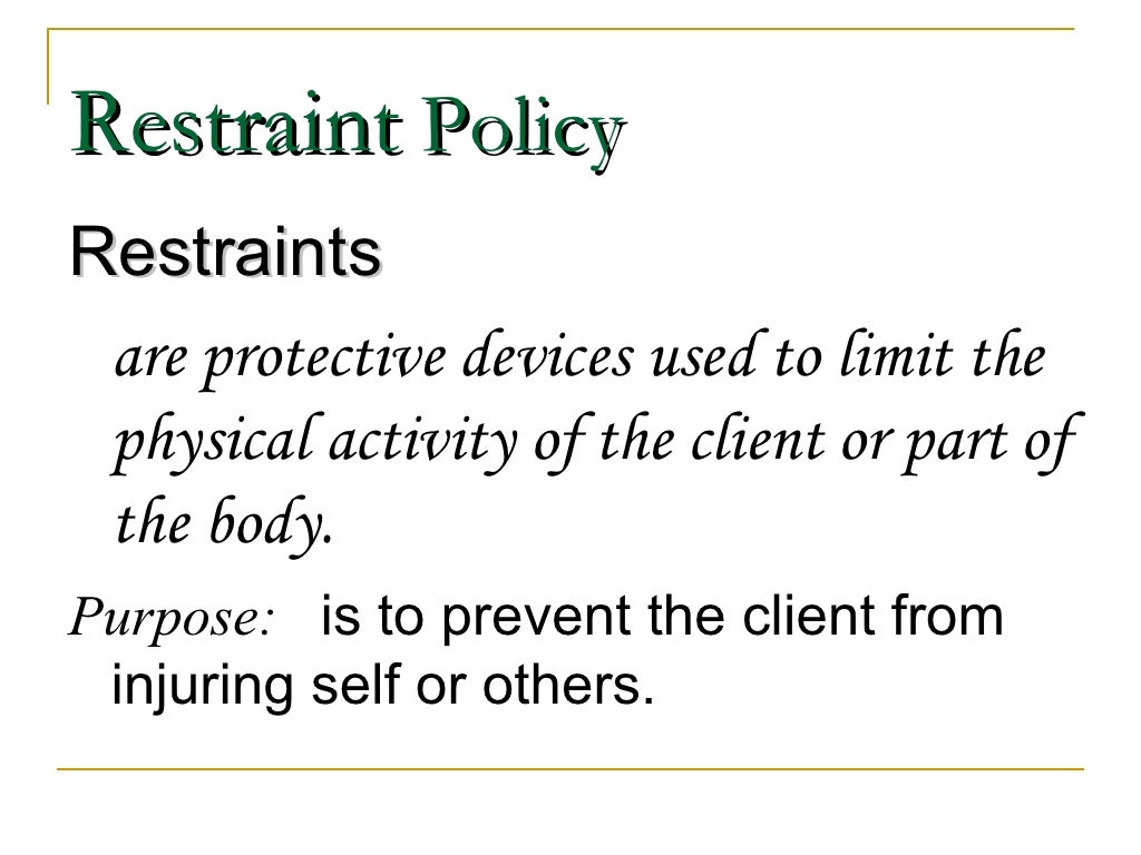 Legal Implications In Nursing Practice