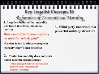 Legalist Approach Example Legalism 1011 | KEY