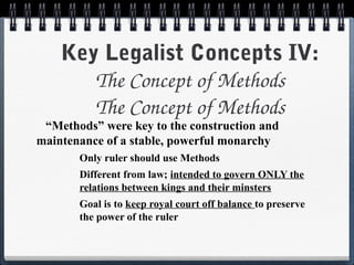 Legalist Approach Example Legalism 1112 | PPT