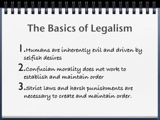 Legalism 1314 | PPT