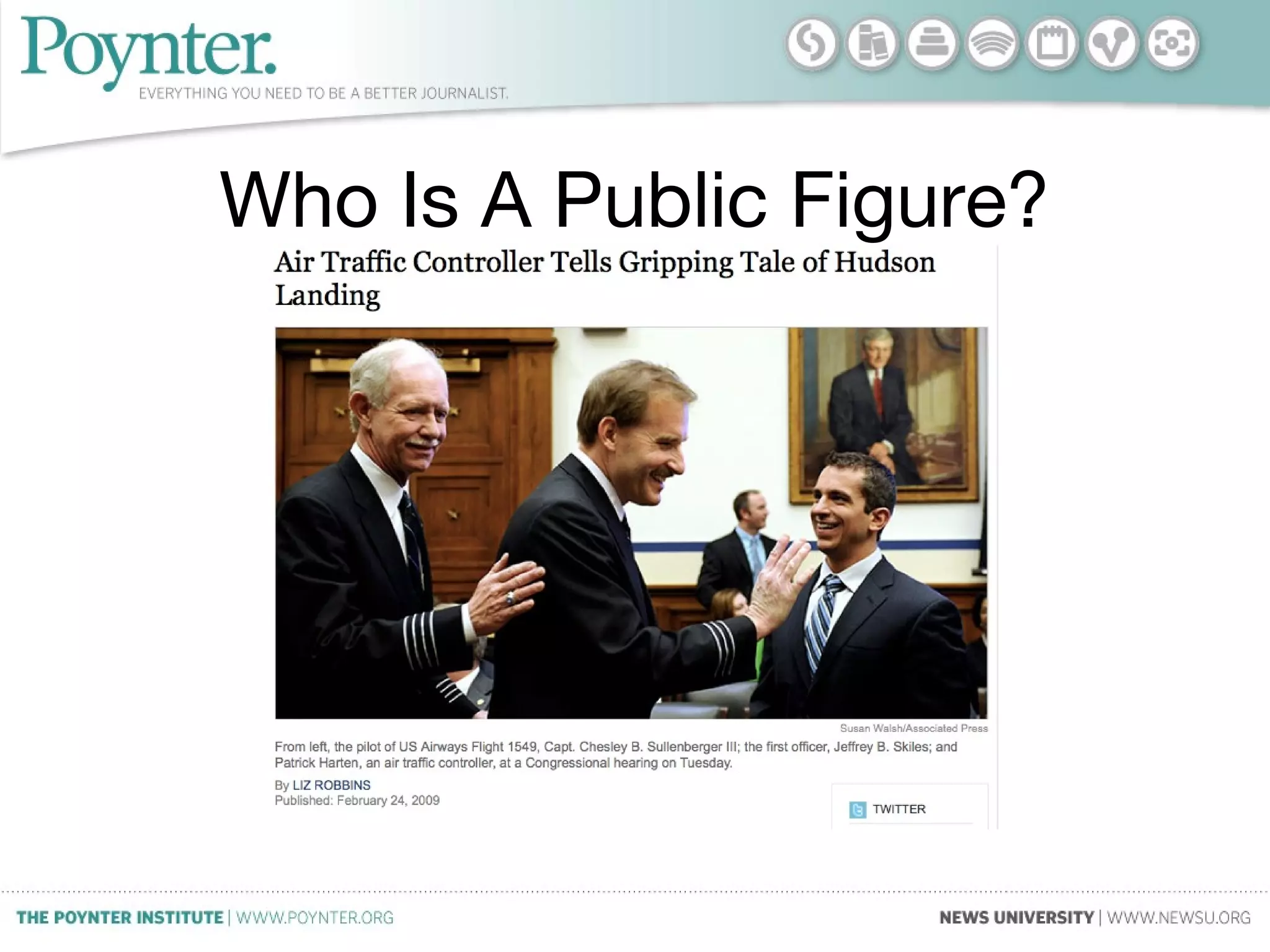 Who Is A Public Figure?
 