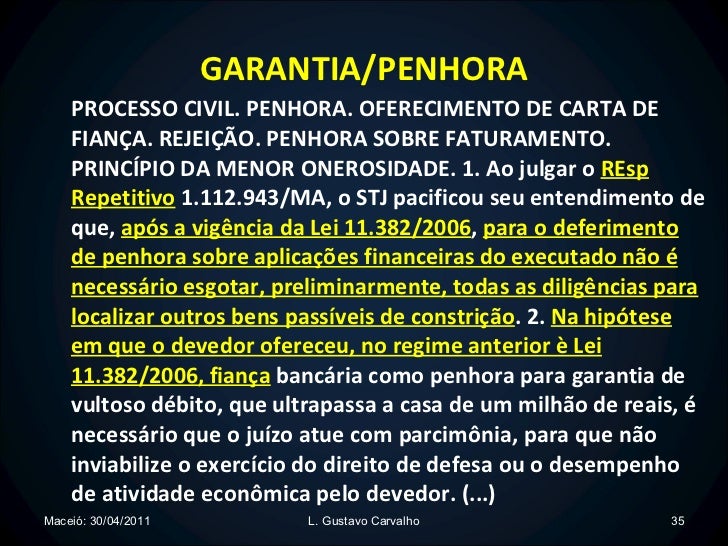Maceió - 30.04.2011 - Execução Fiscal