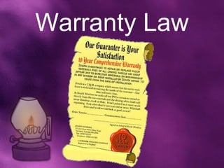 Warranty Law
 