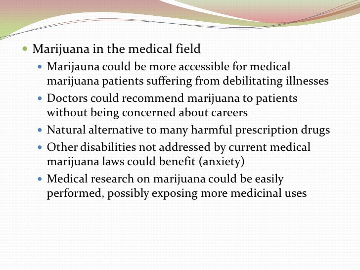 Реферат: Legalize Marijuana Essay Research Paper The legalization
