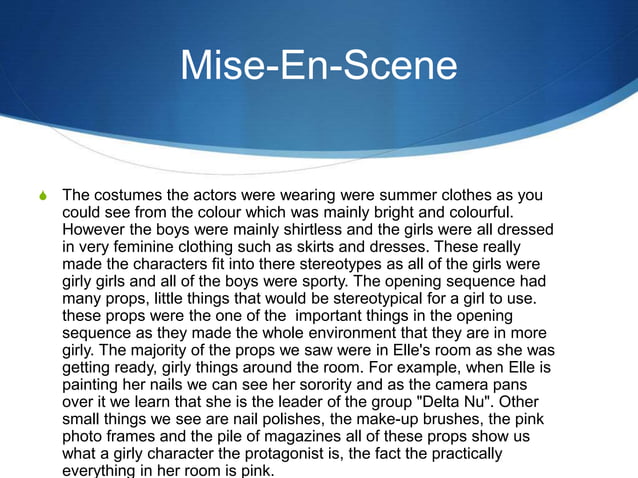 Legally Blonde Analysis Pptx