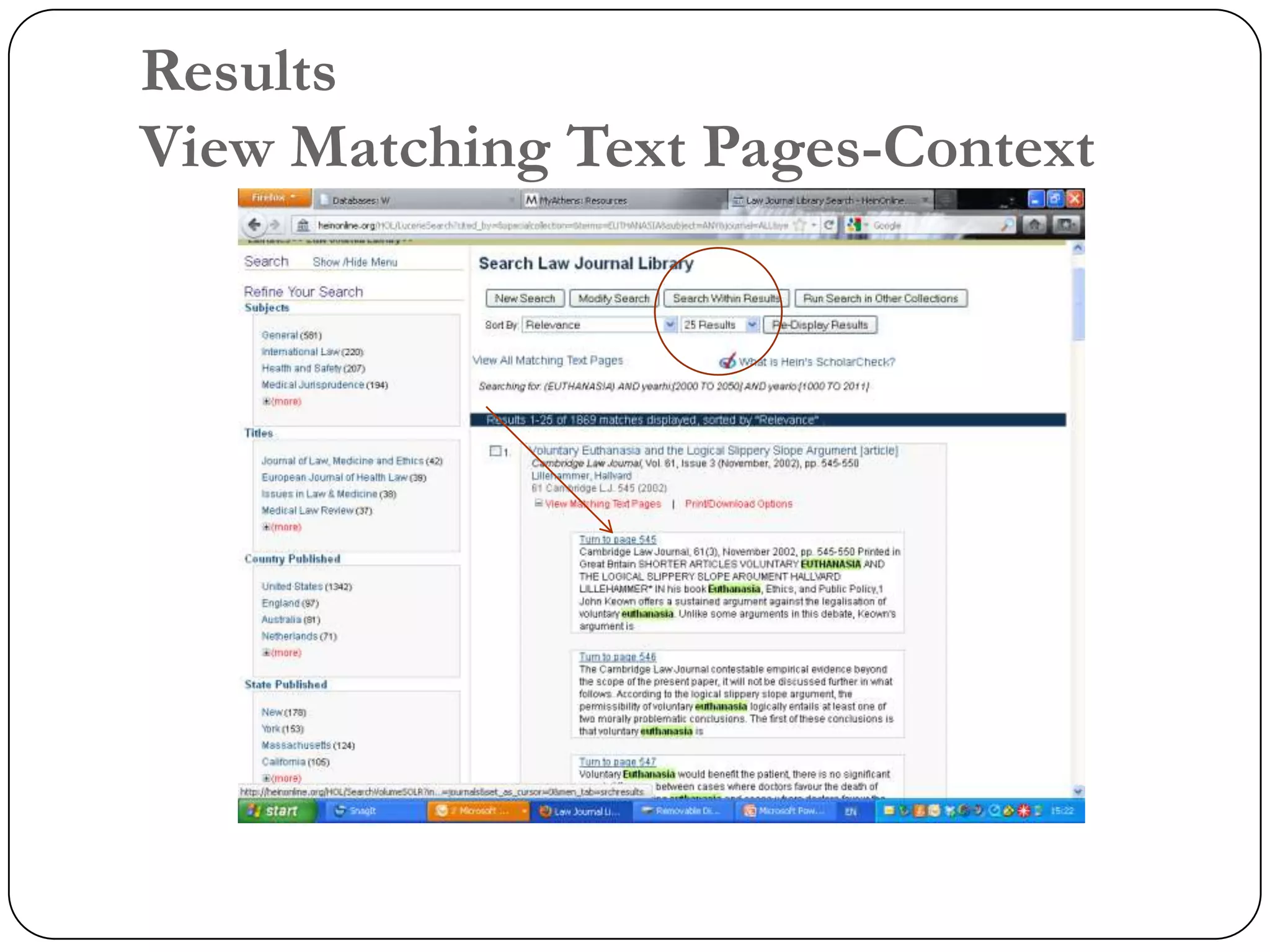 Results
View Matching Text Pages-Context
 