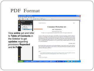 PDF Format



View entire act and refer
to Table of Contents in
the Sidebar to get
updates regarding
provisions Repealed
and In Force
 