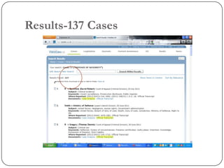Results-137 Cases
 