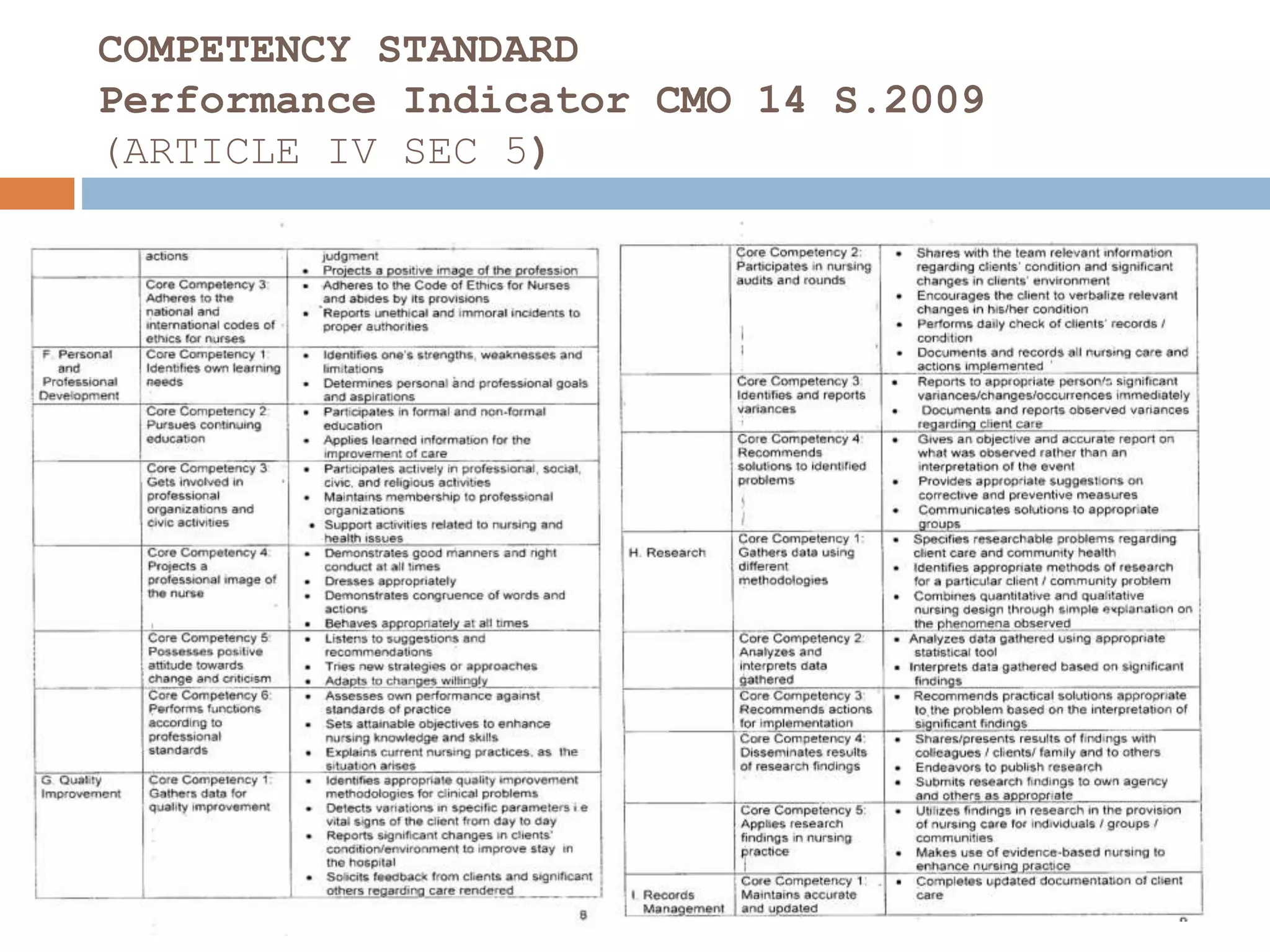CMO 30 S.2001/CMO14 S. 2009/CMO 15 S 2017 COMPARISON | PPT