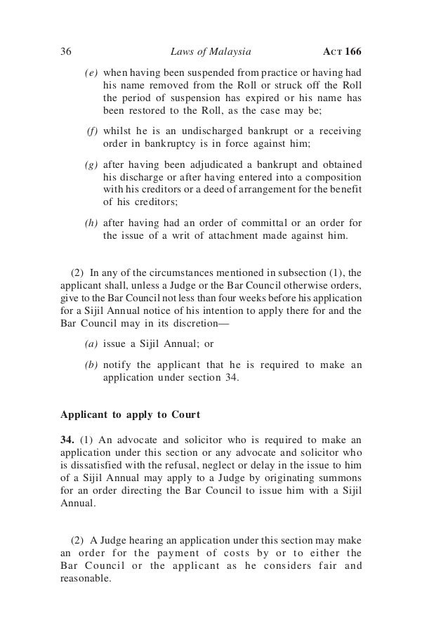 legal profession act 1976