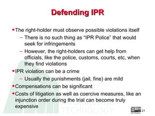Legal protection of computer software | PPT