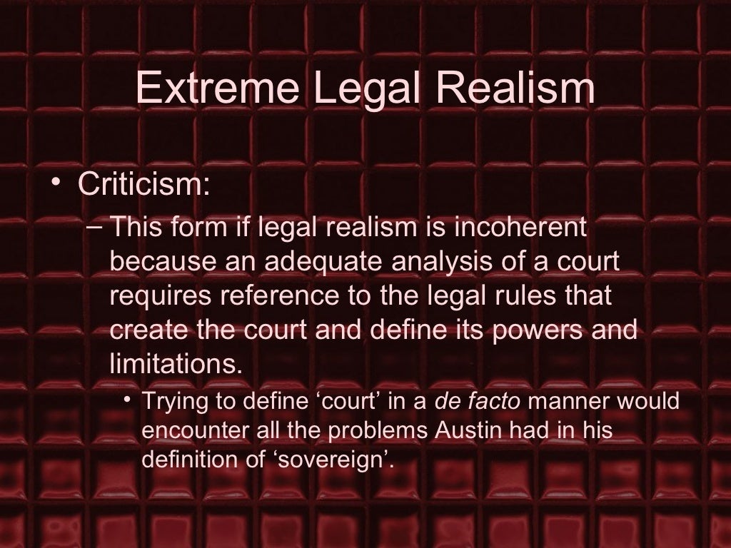 Legal realism