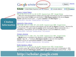 Citation Information http://scholar.google.com 