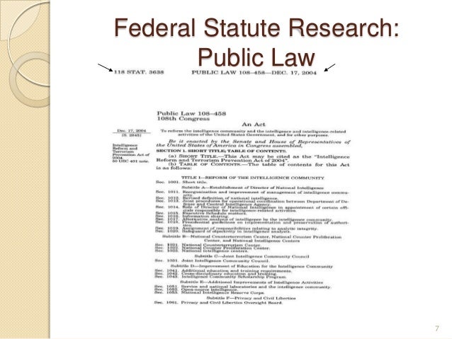 How do you find information about new federal laws?