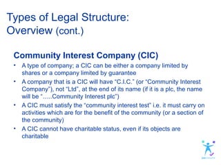 Legal structures presentation | PPT