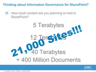 What are your archival requirements?  