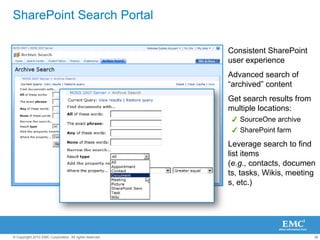 Content for archival can be defined by:Date