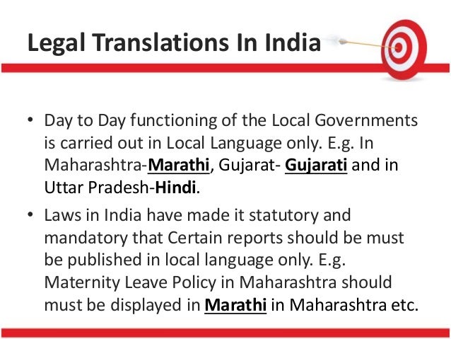 Legal Translation Agency Pune India