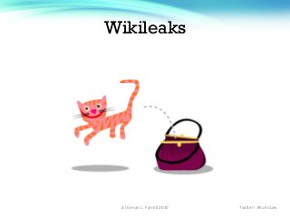 (c) Kenan L. Farrell 2010
Wikileaks
Twitter: #KunoLaw
 