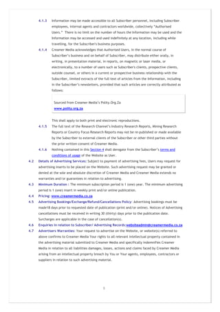 Legal Web Site