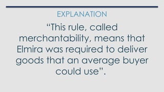 Merchantibility Legal Writing (Part II) by Meyirbek.pptx