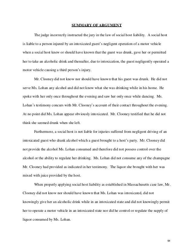 Legal Writing Portfolio