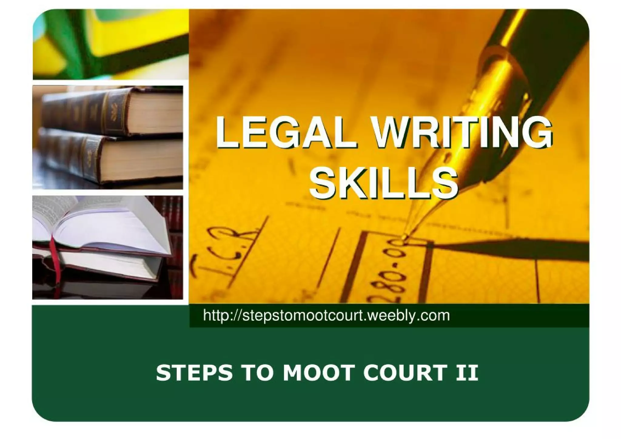 LEGAL WRITING SKILLS