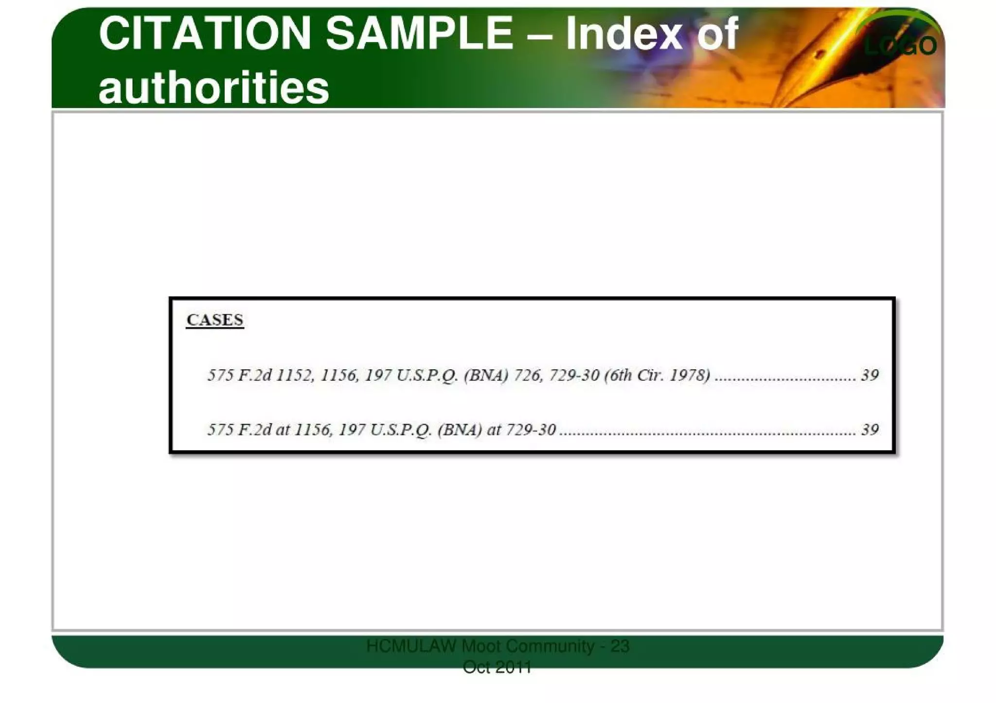 LEGAL WRITING SKILLS