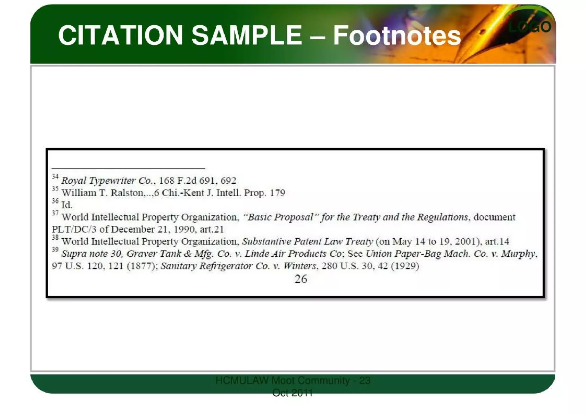 LEGAL WRITING SKILLS