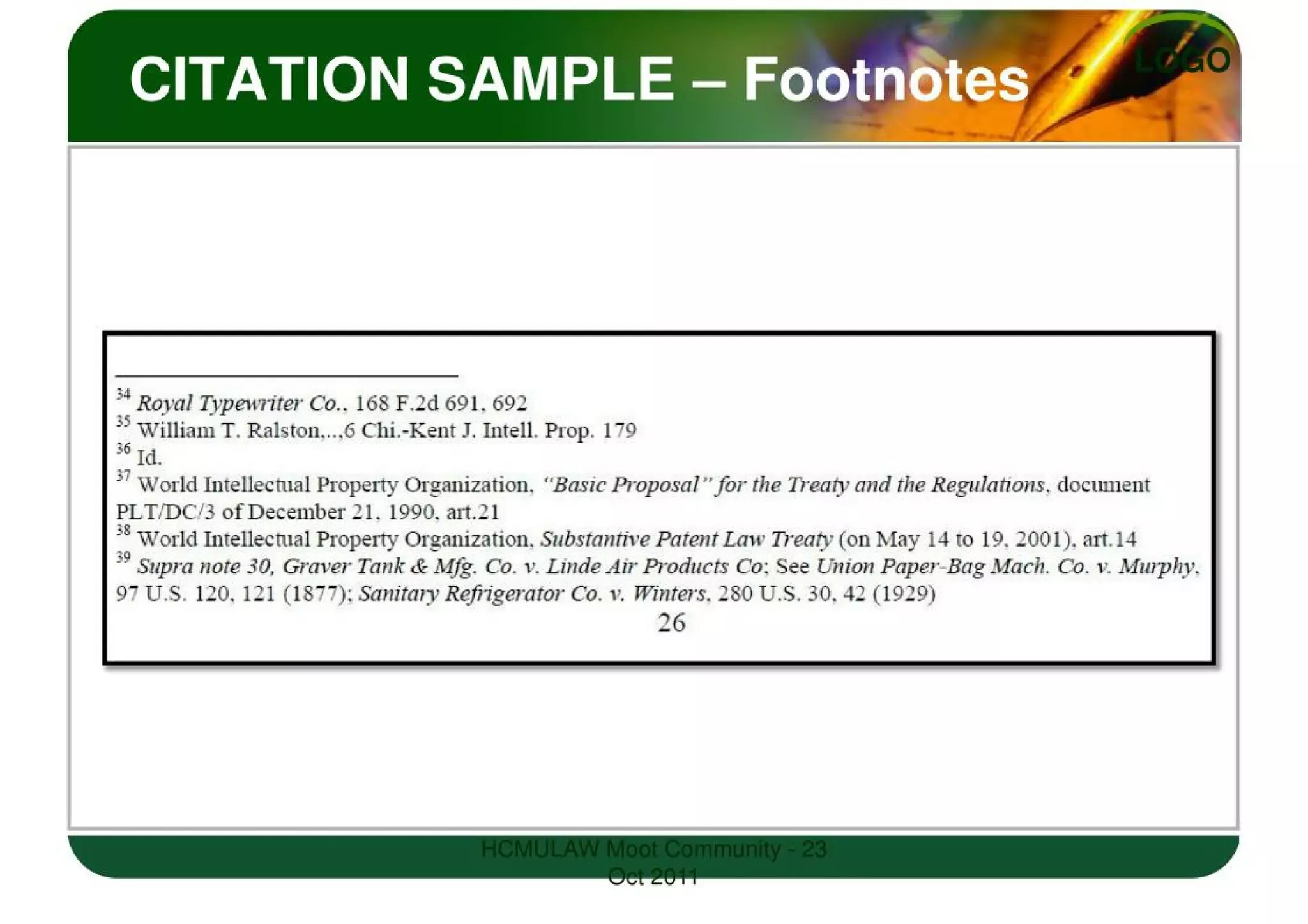 LEGAL WRITING SKILLS