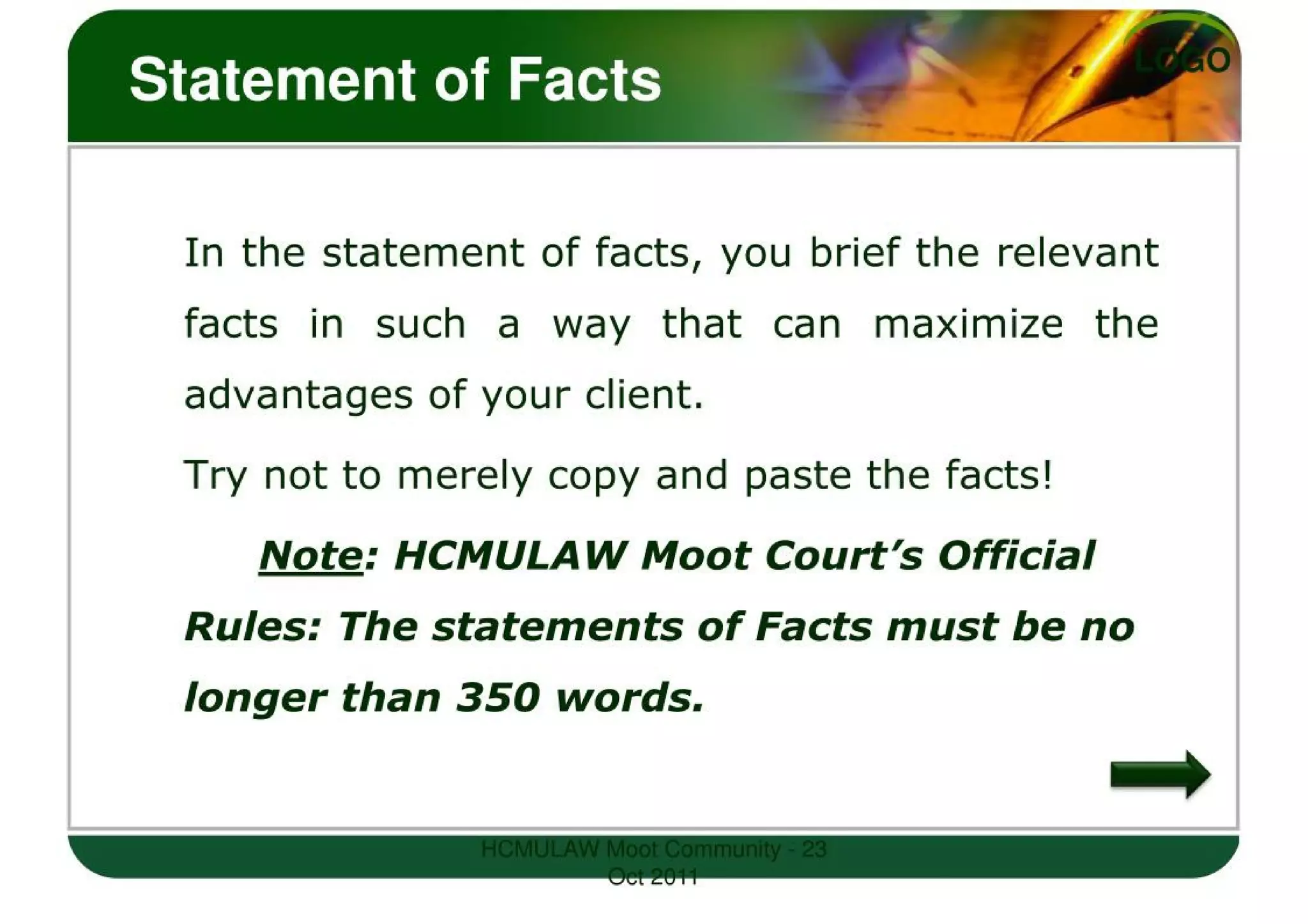 LEGAL WRITING SKILLS