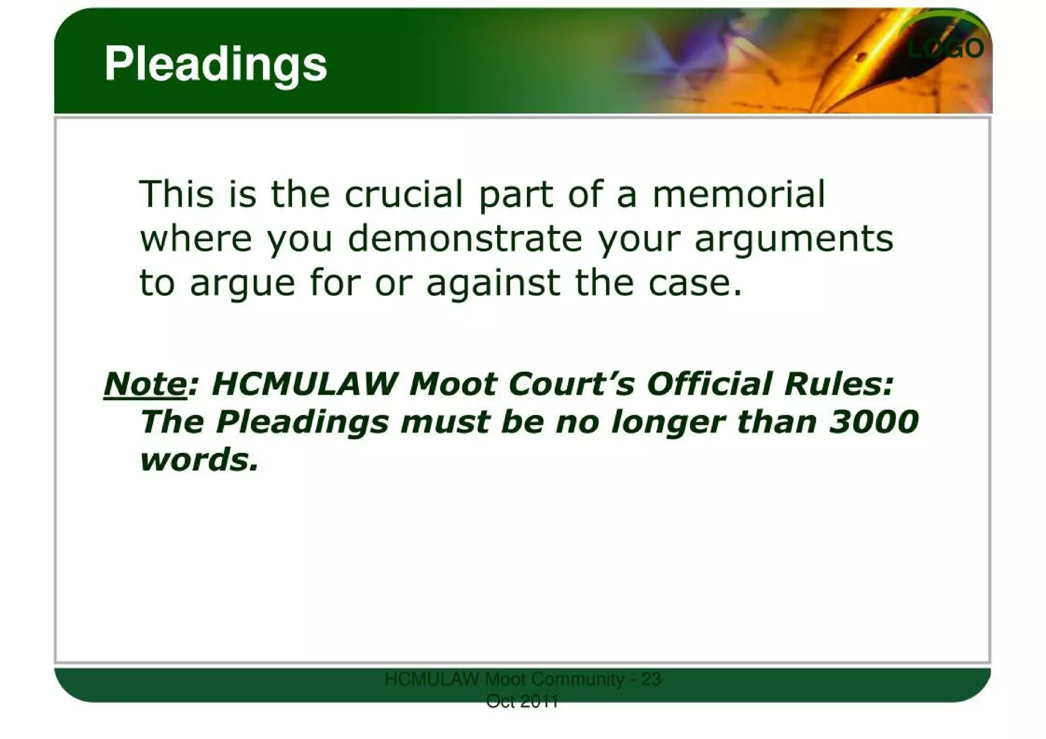 LEGAL WRITING SKILLS