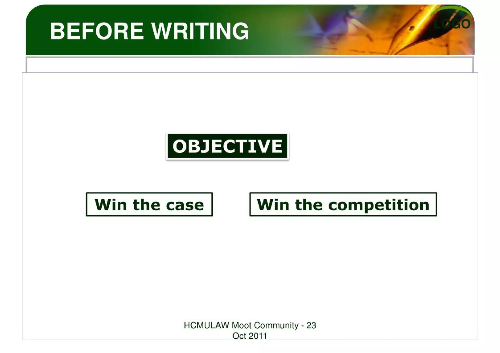 LEGAL WRITING SKILLS