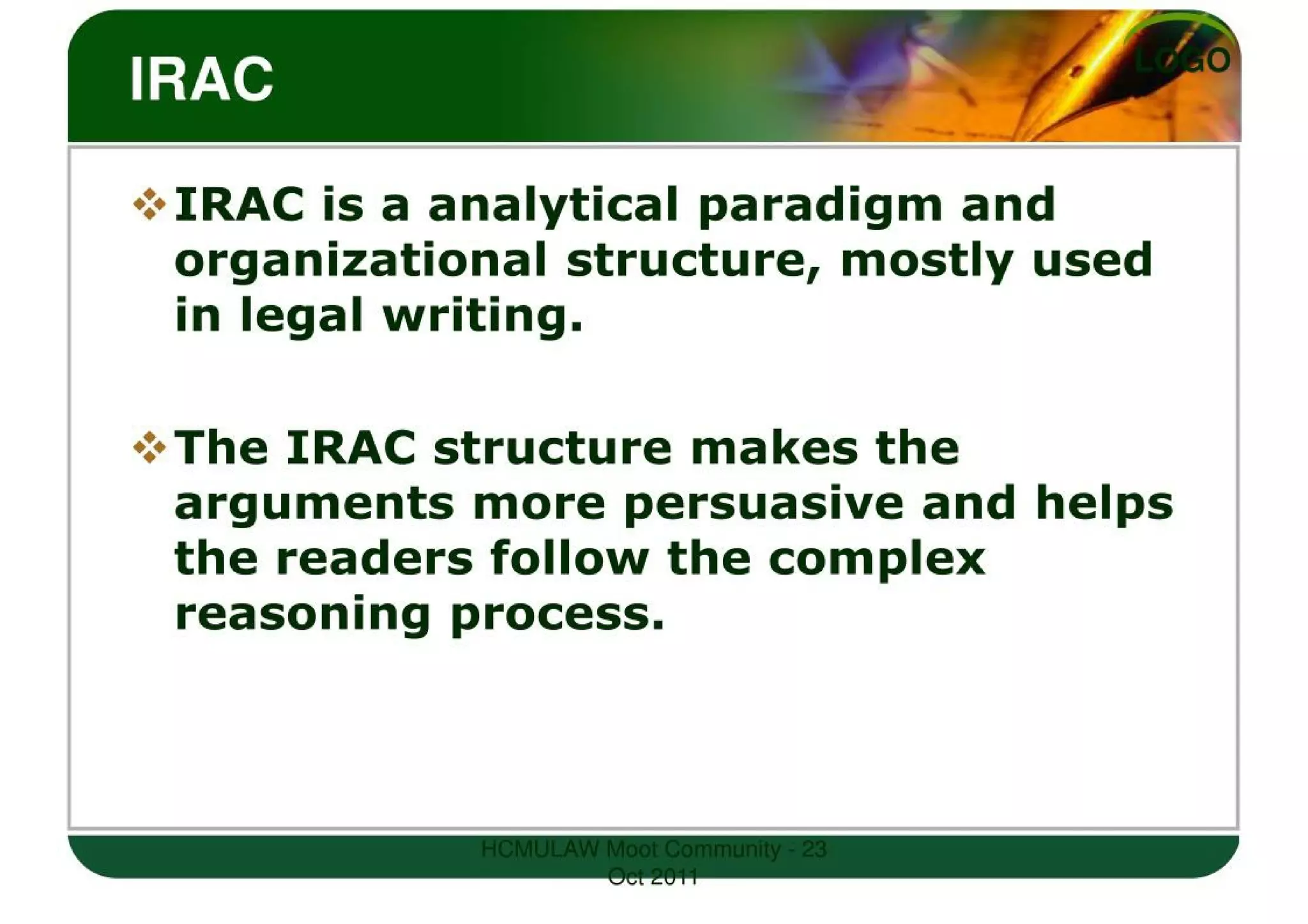 LEGAL WRITING SKILLS