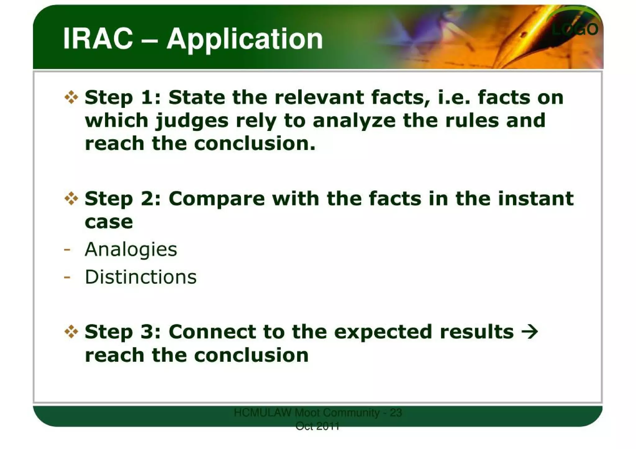 LEGAL WRITING SKILLS