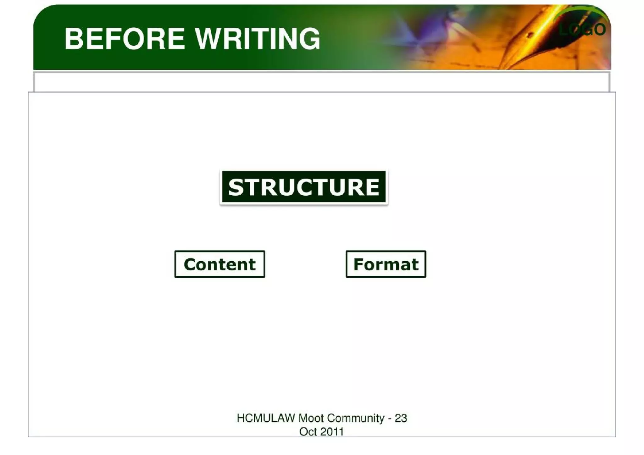 LEGAL WRITING SKILLS