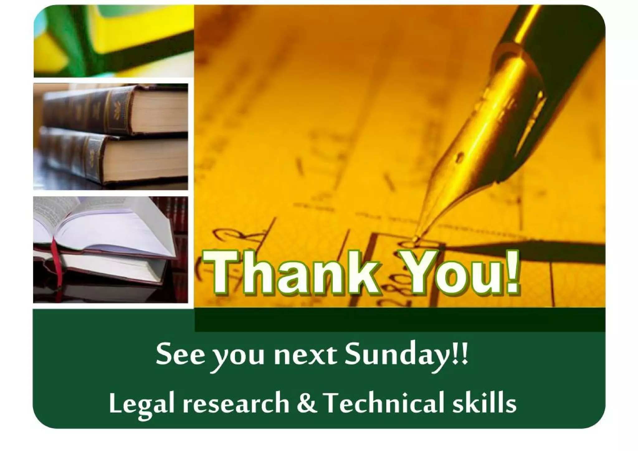 LEGAL WRITING SKILLS