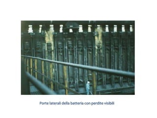Porte laterali della batteria con perdite visibili
 