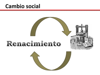 Cambio social
 