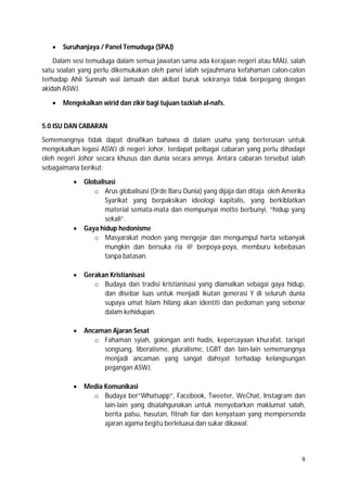 Negeri Johor Darul Takzim Legasi Pengukuhan Dan Pengawalan Akidah