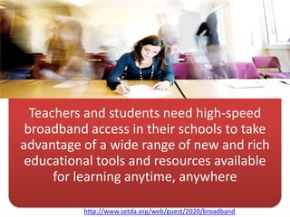 “BLUEPRINT FOR CHANGE, Obama and Biden’s Plan for America”“Ensure that rural Americans have access to a modern communications infrastructure. (…) modernize an FCC program that supports rural phone service so that it promotes affordable broadband coverage across rural America as well” http://www.barackobama.com/index.php
