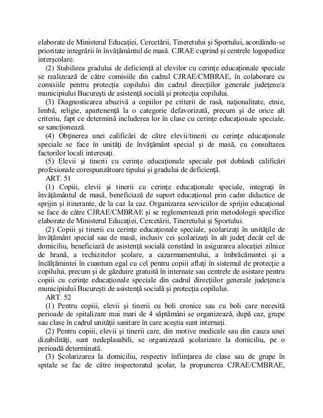 Legea 1/2011 Legea Educatiei Nationale - jahsj