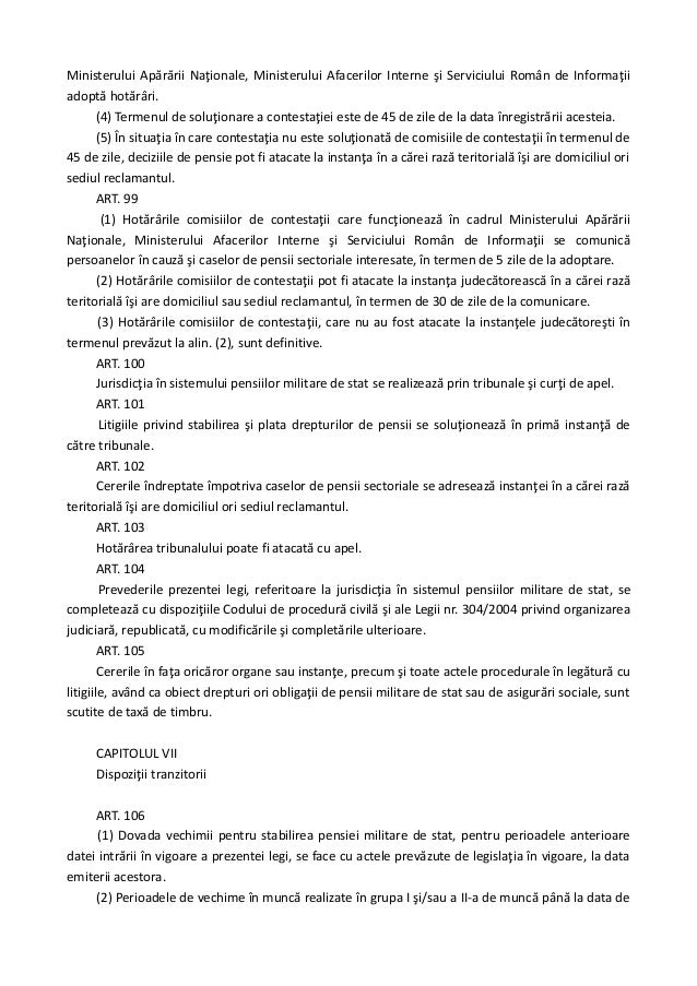 Legea Pensiilor 223 Din 2015